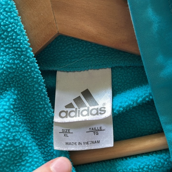 Adidas fleece lined hoodie - Picture 3 of 3